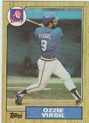 1987 Topps Baseball Cards      571     Ozzie Virgil